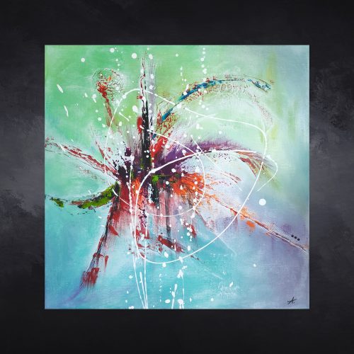 eclosion-tableau-abstrait-virginie-ayala