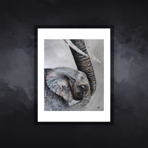 elephant01-tableau-figuratif-animaux-virginie-ayala