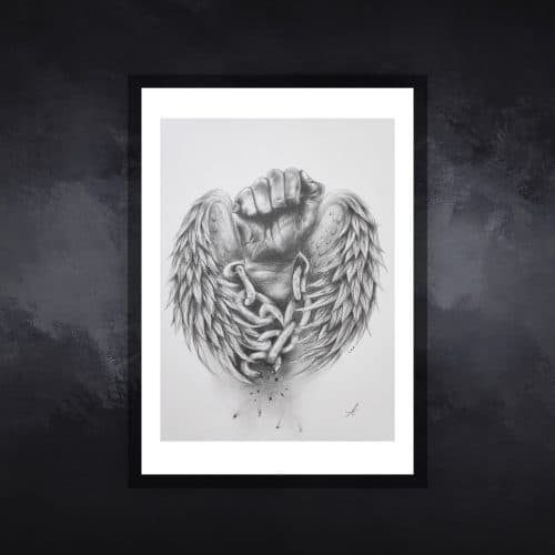 etre-libre-tableau-figuratif-virginie-ayala