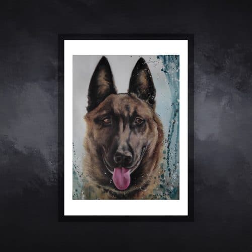 sultan-tableau-figuratif-animaux-virginie-ayala